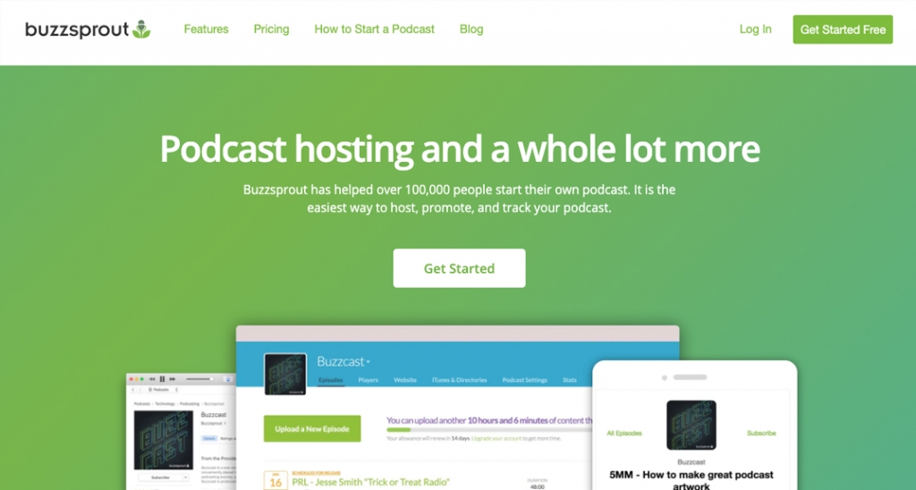 Buzzsprout plans