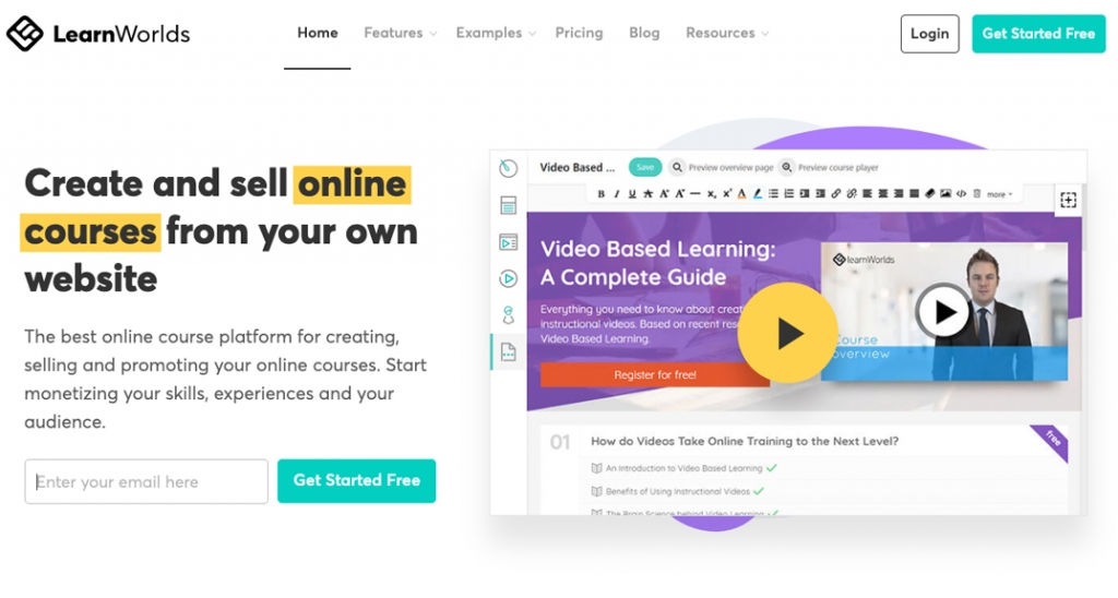 LearnWorlds Course Builder
