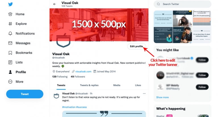 Twitter Banner Size and Best Practices [2023]