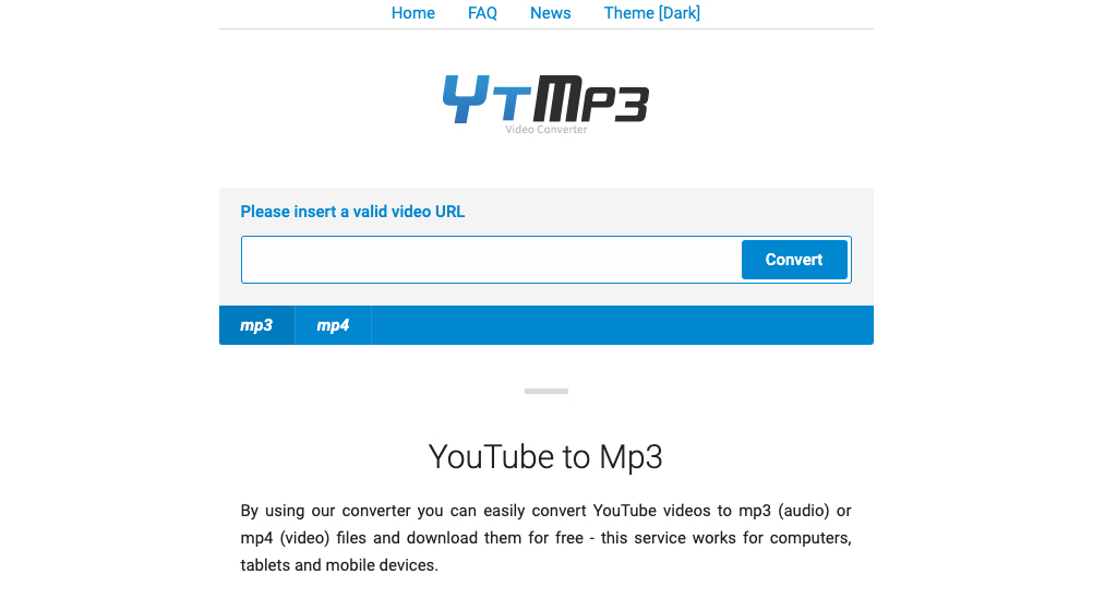 YTMP3 screenshot