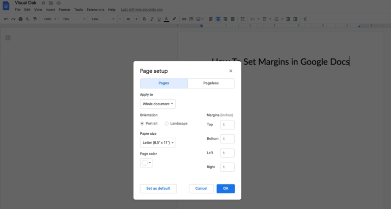 How to Change Margins in Google Docs [2023]