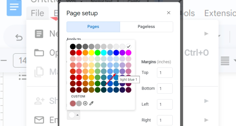 How to Change Background Color in Google Docs [2023]