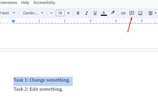 How to assign tasks in google docs 2023 