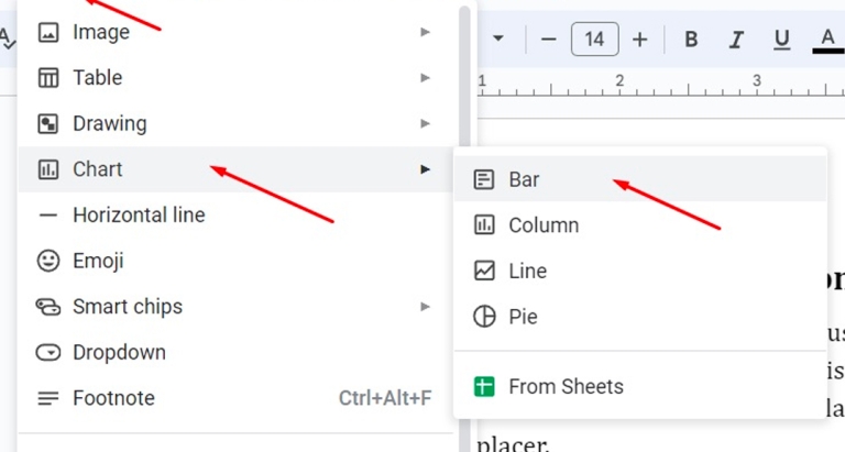 How to Make a Chart in Google Docs [2023]