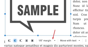 How To Wrap Text in Google Docs around Images