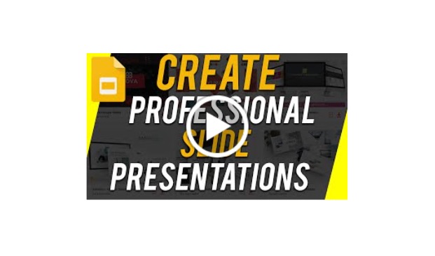 Screenshot showing video from YouTube in Google Slides
